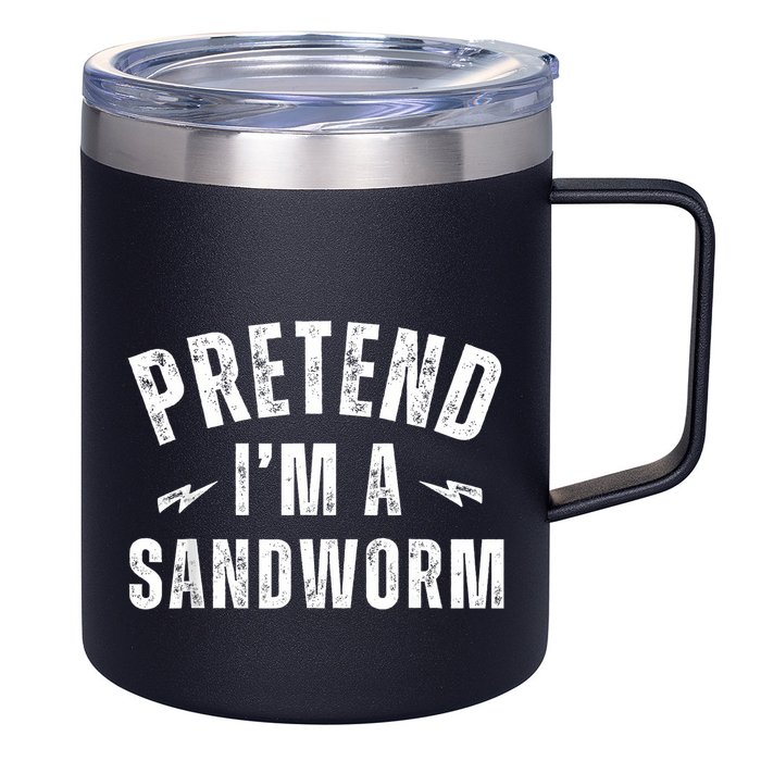 Funny Lazy Costume Last Minute Pretend IM A Sandworm 12oz Stainless Steel Coffee Mug
