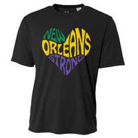 Funny Louisiana Culture T Vintag We Stand Nola Strong Appare Cooling Performance Crew T-Shirt