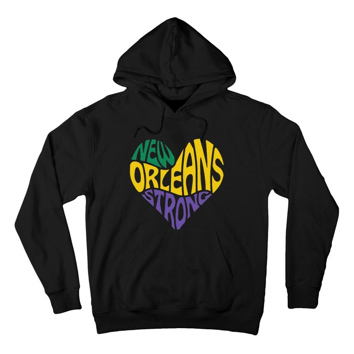 Funny Louisiana Culture T Vintag We Stand Nola Strong Appare Hoodie