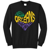 Funny Louisiana Culture T Vintag We Stand Nola Strong Appare Sweatshirt