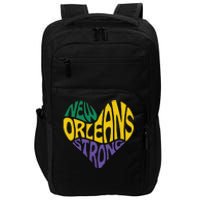 Funny Louisiana Culture T Vintag We Stand Nola Strong Appare Impact Tech Backpack