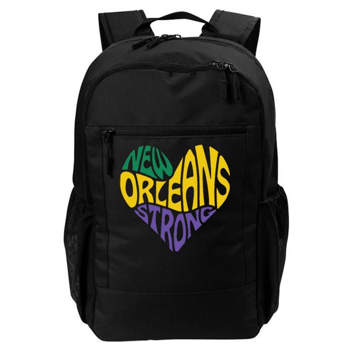 Funny Louisiana Culture T Vintag We Stand Nola Strong Appare Daily Commute Backpack