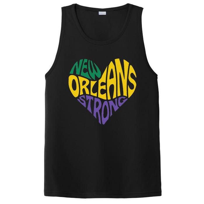 Funny Louisiana Culture T Vintag We Stand Nola Strong Appare PosiCharge Competitor Tank