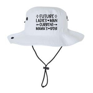 Future Ladies Current Mama's Funny Mama Valentines Gift Legacy Cool Fit Booney Bucket Hat