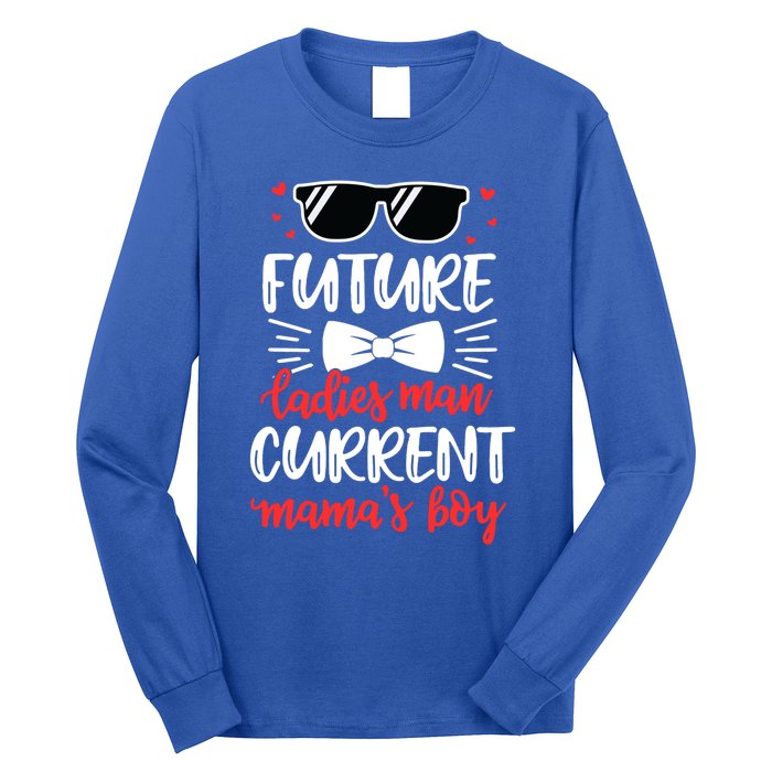 Future Ladies Current Mama's Funny Mama Valentines Gift Long Sleeve Shirt