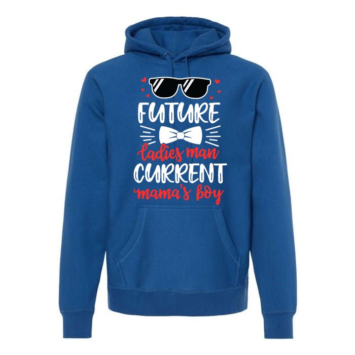 Future Ladies Current Mama's Funny Mama Valentines Gift Premium Hoodie