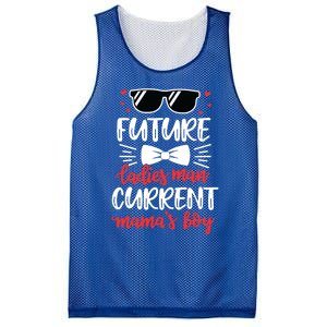 Future Ladies Current Mama's Funny Mama Valentines Gift Mesh Reversible Basketball Jersey Tank