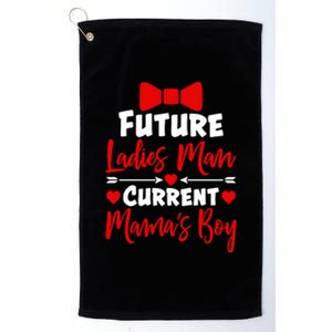 Future Ladies Current Mama's Cute Gift Valentine's Day Gift Platinum Collection Golf Towel