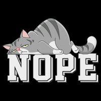 Funny Lazy Cat Nope Not Today Cat Baby Bodysuit