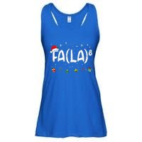 Fa (La)8 Christmas Santa Fa La Math Teacher Ladies Essential Flowy Tank