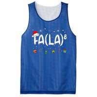 Fa (La)8 Christmas Santa Fa La Math Teacher Mesh Reversible Basketball Jersey Tank