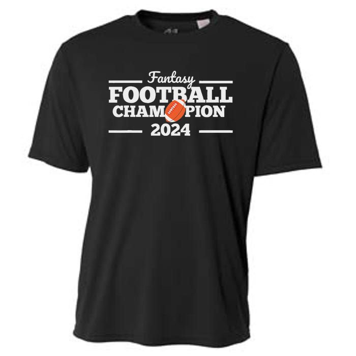 Fantasy League Champ 2024 Winner Fantasy Football Champion Cooling Performance Crew T-Shirt