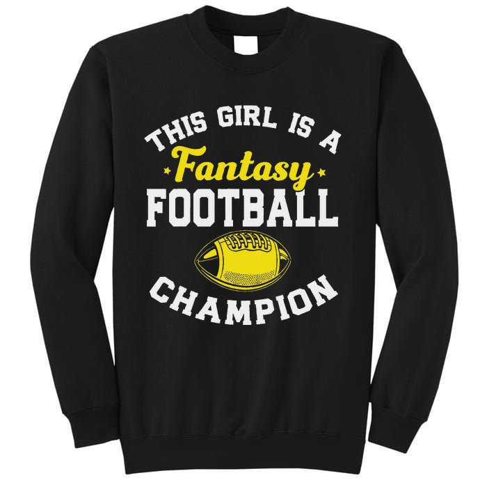 Fantasy League Champ Winner Fantasy Football Champion Sweatshirt