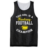 Fantasy League Champ Winner Fantasy Football Champion Mesh Reversible Basketball Jersey Tank