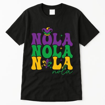 Funny Louisiana Culture We Stand Nola Strongnew Orleans Tall T-Shirt