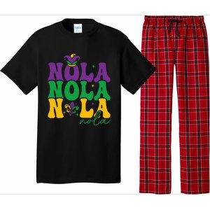 Funny Louisiana Culture We Stand Nola Strongnew Orleans Pajama Set