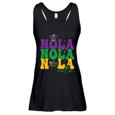 Funny Louisiana Culture We Stand Nola Strongnew Orleans Ladies Essential Flowy Tank