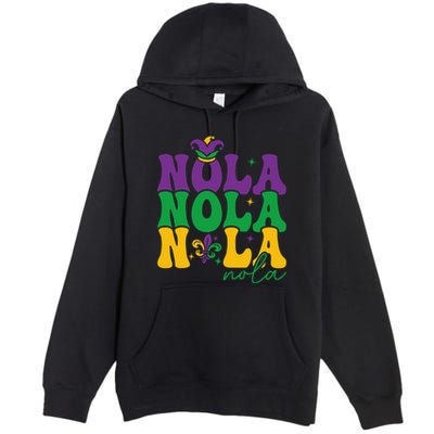 Funny Louisiana Culture We Stand Nola Strongnew Orleans Premium Pullover Hoodie