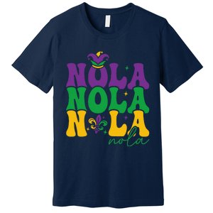 Funny Louisiana Culture We Stand Nola Strongnew Orleans Premium T-Shirt