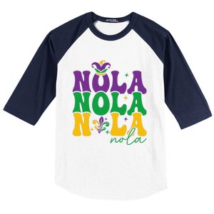 Funny Louisiana Culture We Stand Nola Strongnew Orleans Baseball Sleeve Shirt