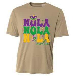 Funny Louisiana Culture We Stand Nola Strongnew Orleans Cooling Performance Crew T-Shirt