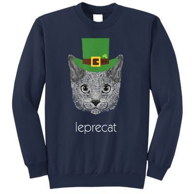 Funny Leprechaun Cat Leprecat St Patricks Day Sweatshirt