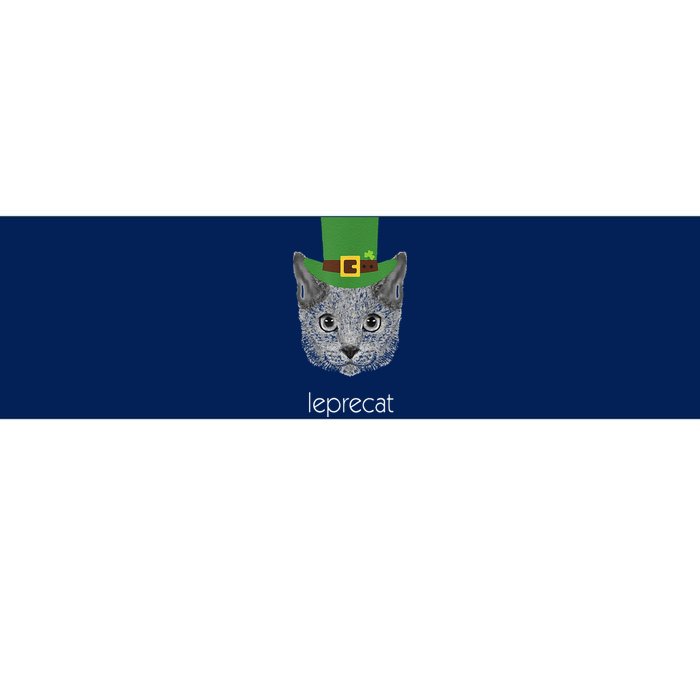 Funny Leprechaun Cat Leprecat St Patricks Day Bumper Sticker