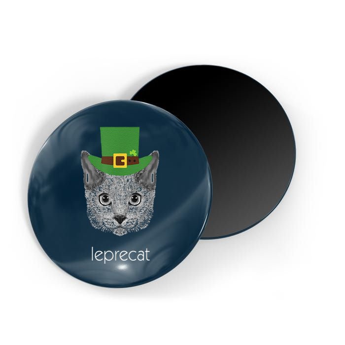 Funny Leprechaun Cat Leprecat St Patricks Day Magnet