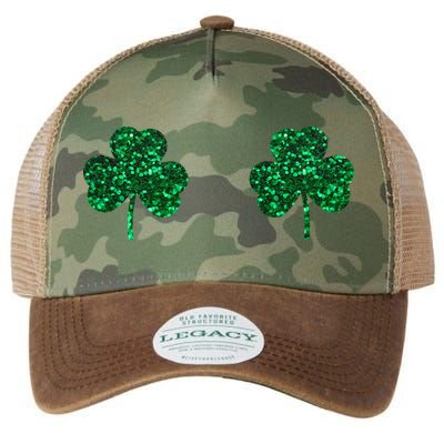 Four Leaf Clover Boobs Lucky St Patricks Day Legacy Tie Dye Trucker Hat