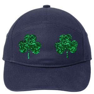 Four Leaf Clover Boobs Lucky St Patricks Day 7-Panel Snapback Hat