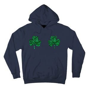 Four Leaf Clover Boobs Lucky St Patricks Day Tall Hoodie