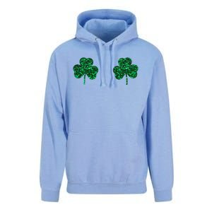 Four Leaf Clover Boobs Lucky St Patricks Day Unisex Surf Hoodie