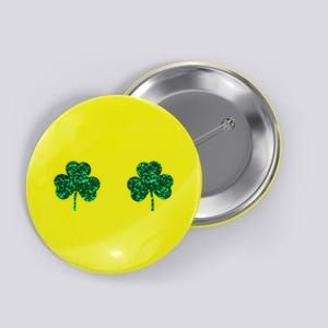 Four Leaf Clover Boobs Lucky St Patricks Day Button