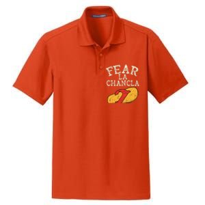 Fear La Chancla Funny Cinco De Mayo Spanish Mexican Dry Zone Grid Polo