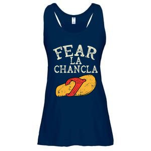 Fear La Chancla Funny Cinco De Mayo Spanish Mexican Ladies Essential Flowy Tank