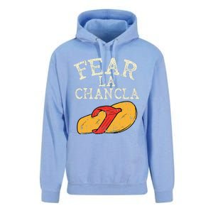 Fear La Chancla Funny Cinco De Mayo Spanish Mexican Unisex Surf Hoodie