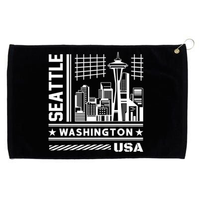 Famous Landmarks Cute Gift Grommeted Golf Towel