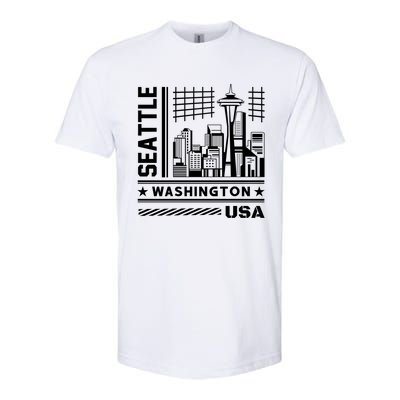 Famous Landmarks Cute Gift Softstyle CVC T-Shirt