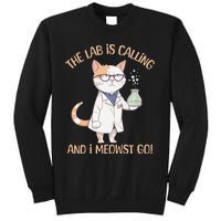 Funny Lab Cat Laboratory Chemistry Sweatshirt