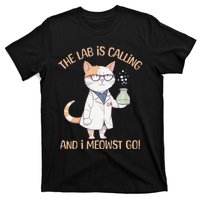 Funny Lab Cat Laboratory Chemistry T-Shirt