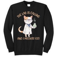 Funny Lab Cat Laboratory Chemistry Tall Sweatshirt