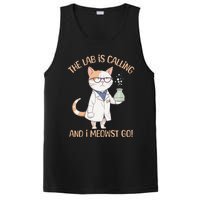 Funny Lab Cat Laboratory Chemistry PosiCharge Competitor Tank