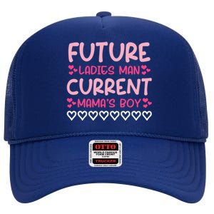 Future Ladies Current Mama's Valentine's Day Great Gift High Crown Mesh Back Trucker Hat