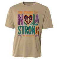 Funny Louisiana Culture T Vintag Stand Nola Strong Appare Cooling Performance Crew T-Shirt