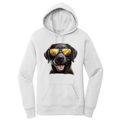 Funny Labrador Colorful Graffiti Dog Lover Women's Pullover Hoodie