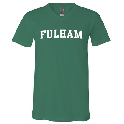 Fulham London Classic V-Neck T-Shirt