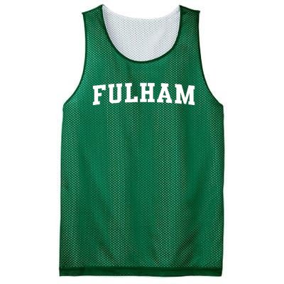 Fulham London Classic Mesh Reversible Basketball Jersey Tank