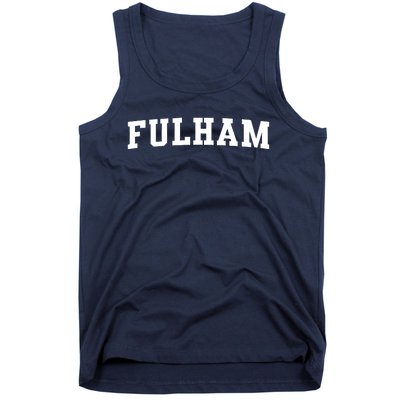 Fulham London Classic Tank Top