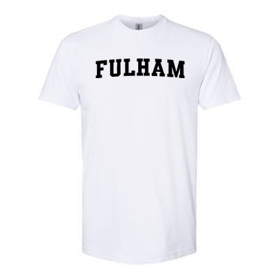 Fulham London Classic Softstyle CVC T-Shirt