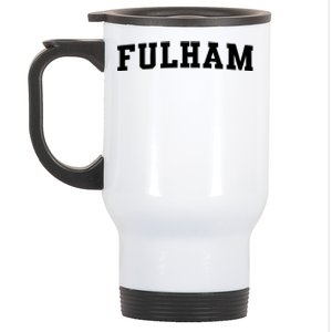 Fulham London Classic Stainless Steel Travel Mug